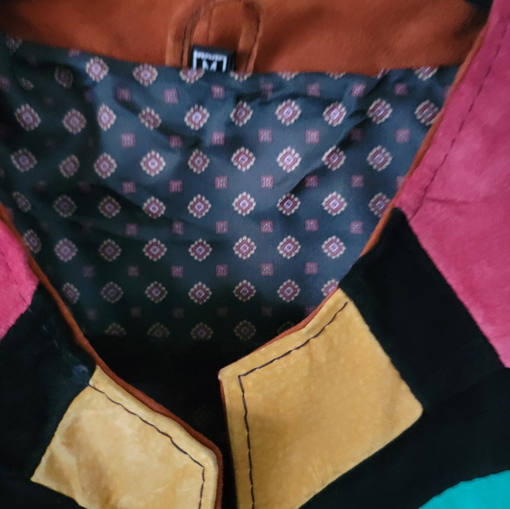 Suede Color Block Jacket! - image 4